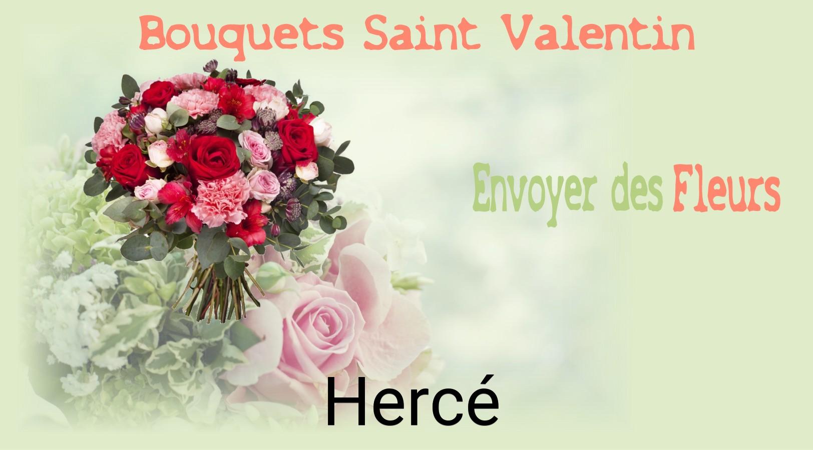 Roses de Saint-Valentin livrées à Hercé